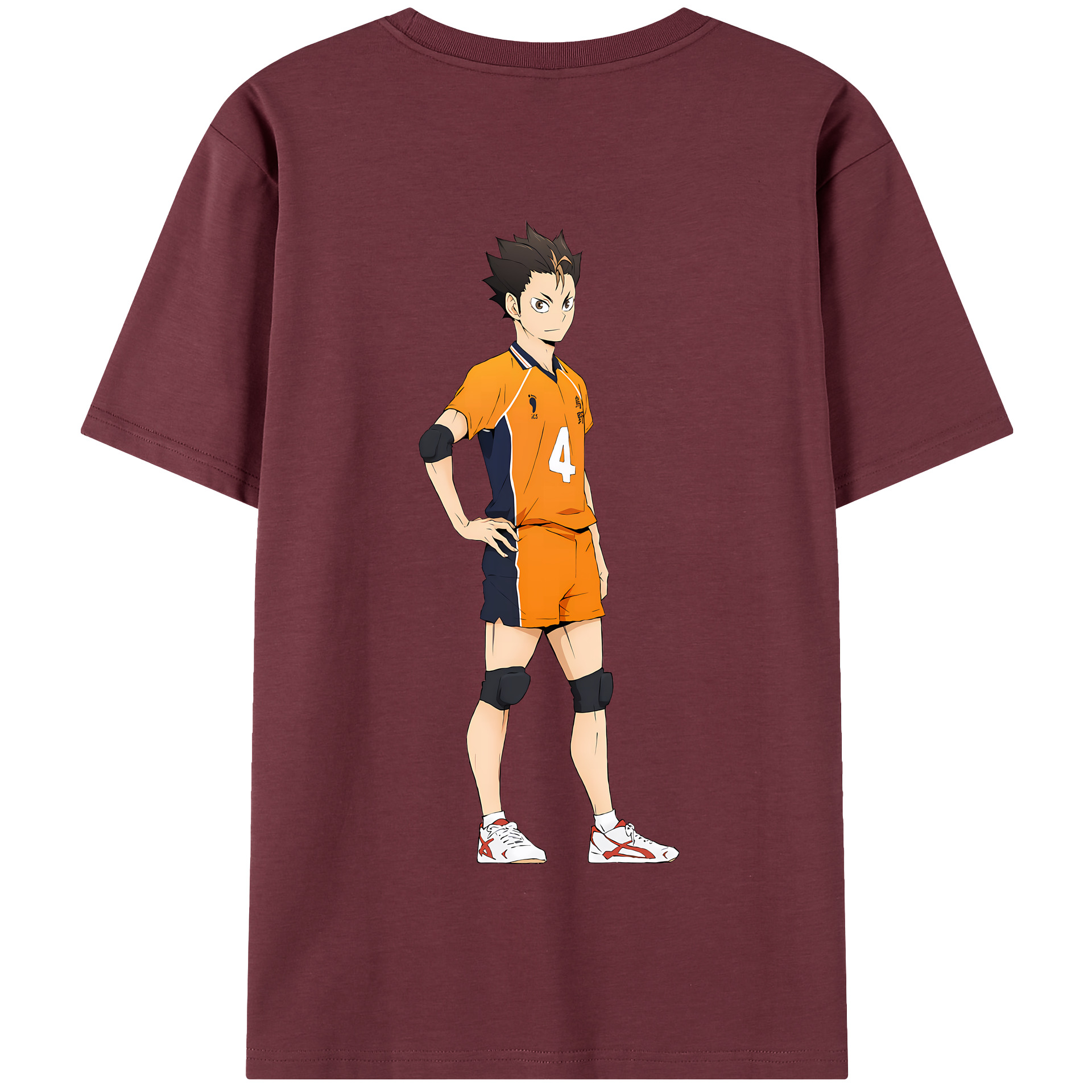 （画像用） ハイキュー!! Haikyu!! 綿100％半袖Tシャツ（背面プリント）
